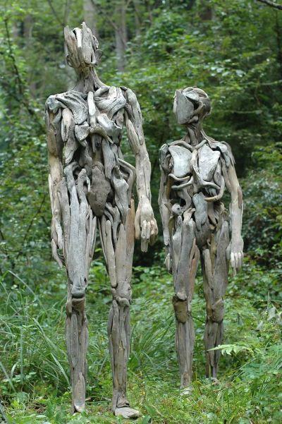 Sculptures bois de Nagato Iwasaki