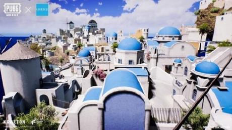 Les stars de l’île de Santorin dans le jeu vidéo mobile PUBG Les stars de l’île de Santorin dans le jeu vidéo mobile PUBG