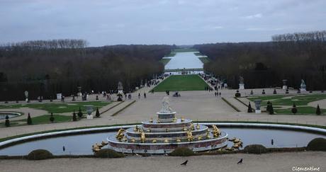 Paris - Le Château de Versailles (suite) et le Restaurant La Guinguette à Versailles et le Restaurant Matsuri à Paris