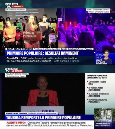 Élysée 2022 (27) : le sacre (éphémère ?) de Christiane Taubira Élysée 2022 (27) : le sacre (éphémère ?) de Christiane Taubira