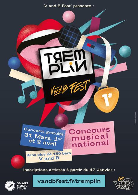 RECLAME: V & B Fest lance le plus grand tremplin musical de France
