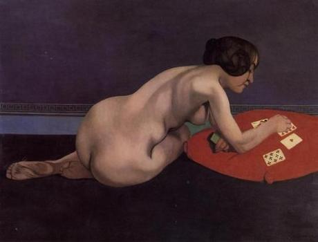  Felix Vallotton, La réussite ou Nu faisant une patience, 1912