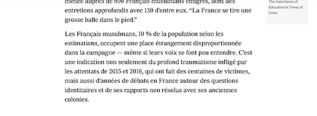 775_  Le départ en sourdine des musulmans de France (New York Times)