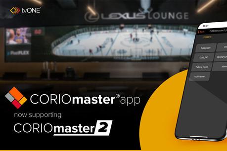 L'app mobile CORIOmaster supporte maintenant le processeur CORIOmaster2