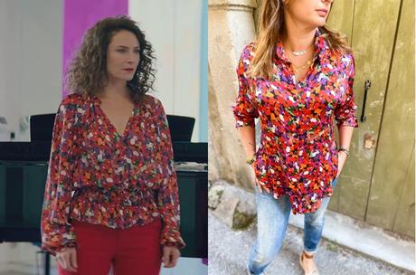 Léo Matteï, brigade des mineurs : la blouse très colorée d’Isabelle dans l’épisode 9×01 Léo Matteï, brigade des mineurs : la blouse très colorée d’Isabelle dans l’épisode 9×01