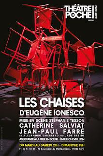 Les chaises mise en scène de Stéphanie Tesson