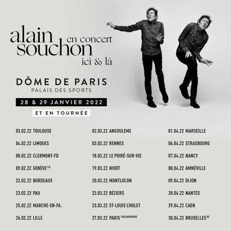 Alain Souchon son 'Âme Fifties' en tournée 'Ici & Là' sur scène au Zenith de Limoges - le 4 Février 2022