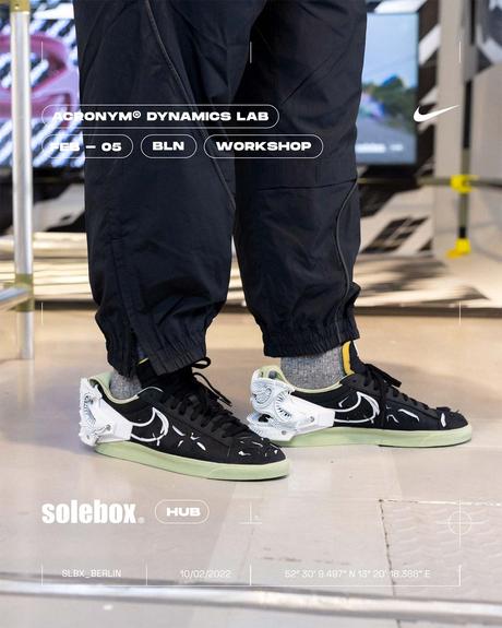 Solebox et ACRONYM ouvrent le Nike Dynamics Lab