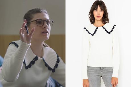 DEMAIN NOUS APPARTIENT le pull col claudine d Elsa dans l episode 1123