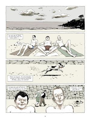 Sous les galets la plage   -   Pascal Rabaté