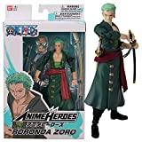 Bandai - Anime Heroes - One Piece - Figurine Anime heroes 17 cm - Roronoa Zoro - 36932