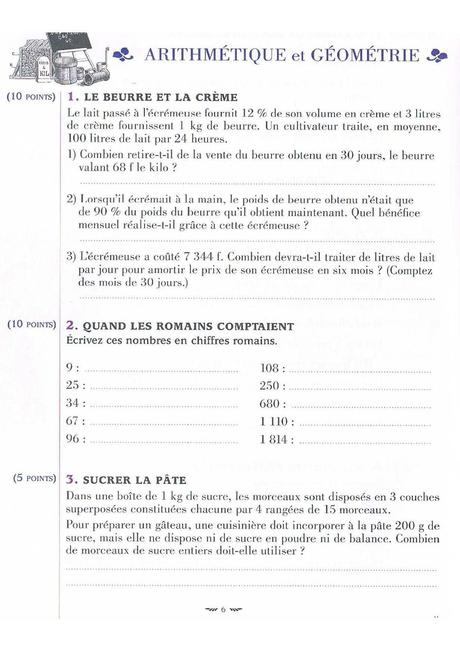 La France - et sa leçon de mathématiques en 1930