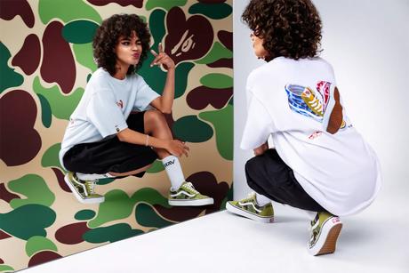 BAPE et Vans livrent la seconde partie de leur collaboration BAPE et Vans livrent la seconde partie de leur collaboration