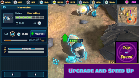 Télécharger Gratuit Idle Space Mining -  Minage de l'espace zen  APK MOD (Astuce) 3