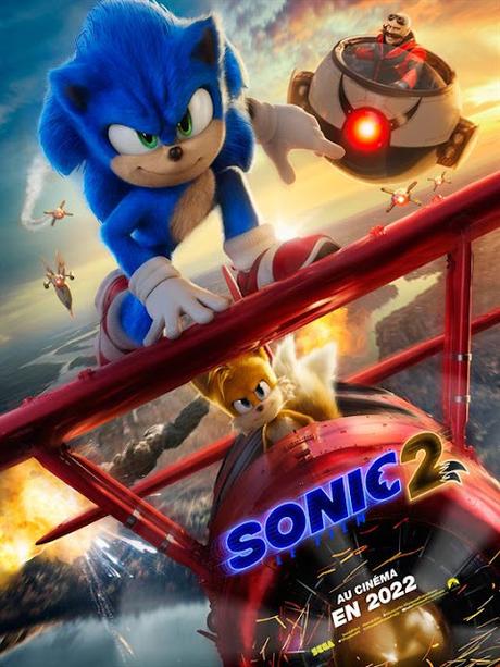 Nouvelle affiche US pour Sonic 2 Le film de Jeff Fowler Nouvelle affiche US pour Sonic 2 Le film de Jeff Fowler