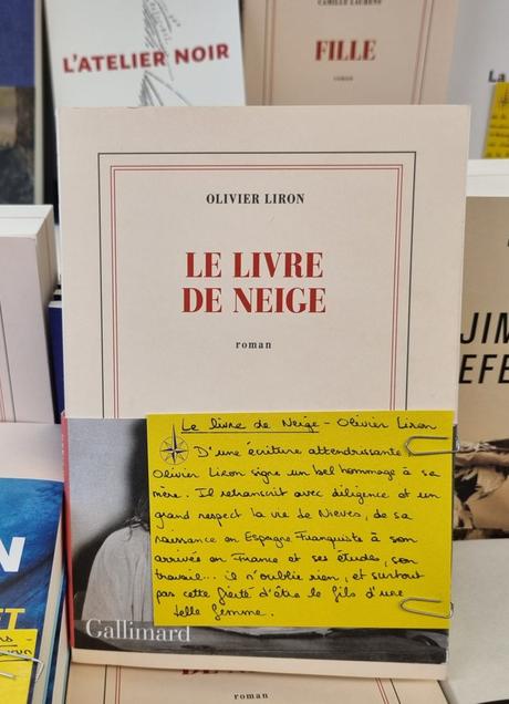 Le livre de Neige