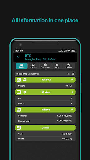 Code Triche Crypto mineur tracker, Moniteur minier MinerBox  APK MOD (Astuce) 3
