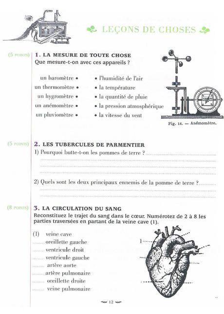 La France - Leçons de chose