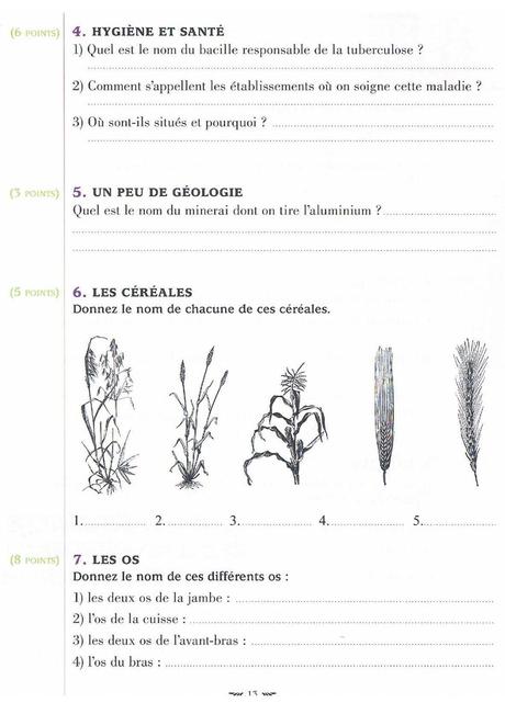 La France - Leçons de chose