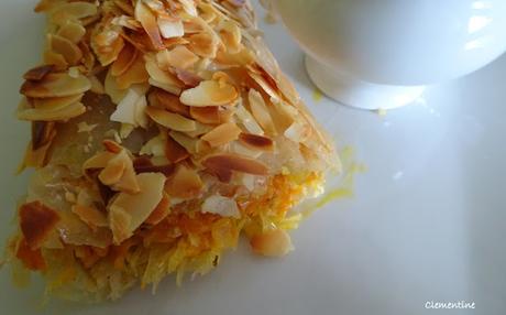 Strudel à la courge et à la choucroute avec sauce moutarde Strudel à la courge et à la choucroute avec sauce moutarde