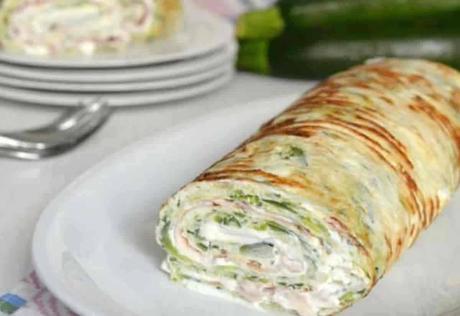 Roulé aux Courgettes et au Jambon au Thermomix Roulé aux Courgettes et au Jambon au Thermomix