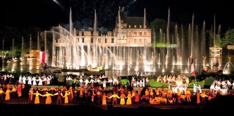 Spectacle du Puy du Fou en soirée