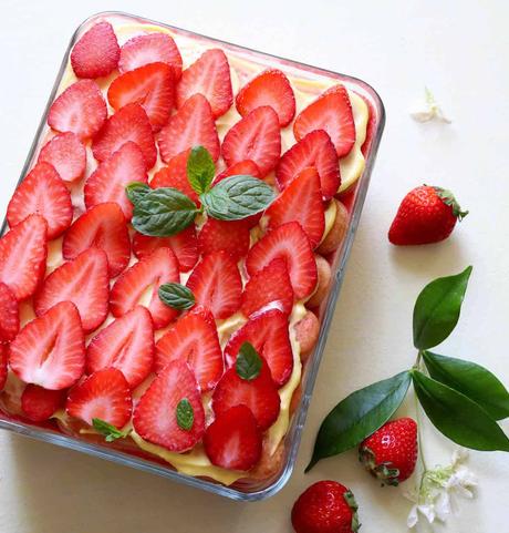 Délicieux Dessert: Tiramisu aux Fraises et Chocolat Blanc au Thermomix Délicieux Dessert de Tiramisu aux Fraises et au Chocolat Blanc au Thermomix