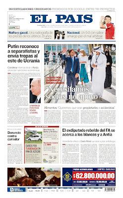 La crise russo-ukrainienne dans la presse du Río de la Plata [ici]