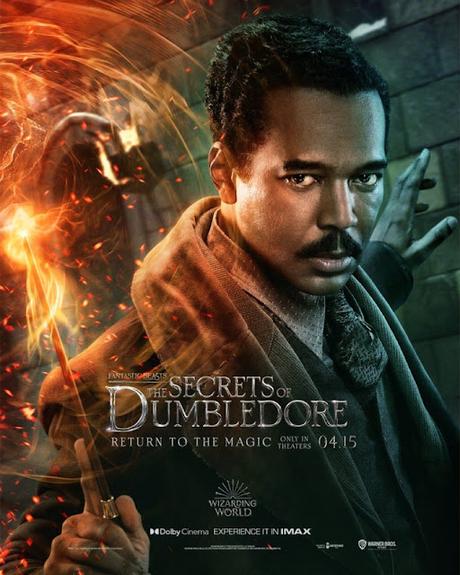 Affiches personnages US pour Les Animaux Fantastiques : Les secrets de Dumbledore de David Yates Affiches personnages US pour Les Animaux Fantastiques : Les secrets de Dumbledore de David Yates