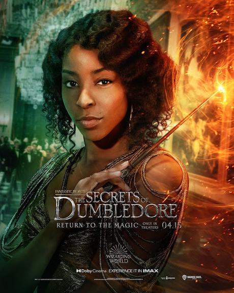 Affiches personnages US pour Les Animaux Fantastiques : Les secrets de Dumbledore de David Yates Affiches personnages US pour Les Animaux Fantastiques : Les secrets de Dumbledore de David Yates
