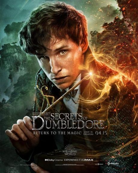 Affiches personnages US pour Les Animaux Fantastiques : Les secrets de Dumbledore de David Yates Affiches personnages US pour Les Animaux Fantastiques : Les secrets de Dumbledore de David Yates