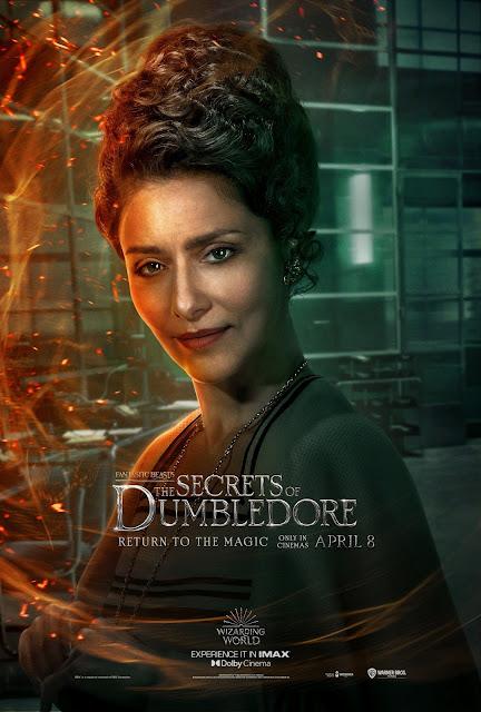 Affiches personnages US pour Les Animaux Fantastiques : Les secrets de Dumbledore de David Yates Affiches personnages US pour Les Animaux Fantastiques : Les secrets de Dumbledore de David Yates