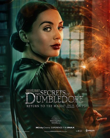 Affiches personnages US pour Les Animaux Fantastiques : Les secrets de Dumbledore de David Yates Affiches personnages US pour Les Animaux Fantastiques : Les secrets de Dumbledore de David Yates