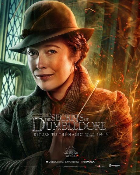 Affiches personnages US pour Les Animaux Fantastiques : Les secrets de Dumbledore de David Yates Affiches personnages US pour Les Animaux Fantastiques : Les secrets de Dumbledore de David Yates