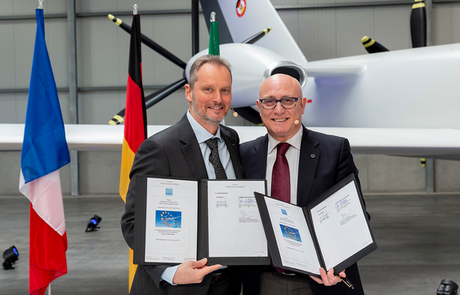 Airbus et l’OCCAR signent le contrat Eurodrone