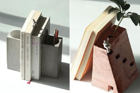 Des organiseurs de bureau qui rappellent l’architecture