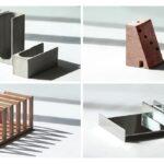 Des organiseurs de bureau qui rappellent l’architecture