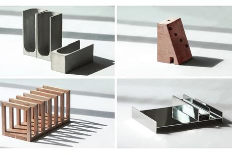 Des organiseurs de bureau qui rappellent l’architecture