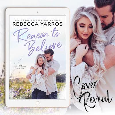 Cover Reveal : Découvrez le résumé et la couverture de Reason to believe de Rebecca Yarros
