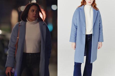 DEMAIN NOUS APPARTIENT : le manteau bleu de Noor dans l’épisode 1132