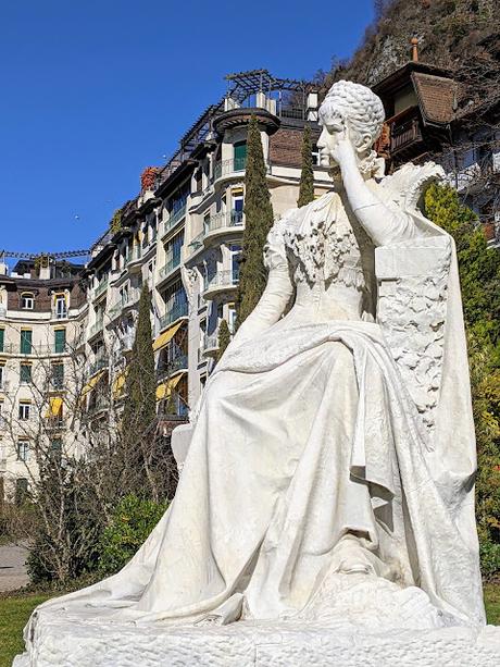 Montreux - Territet — Monument à l'impératrice Elisabeth d'Autriche