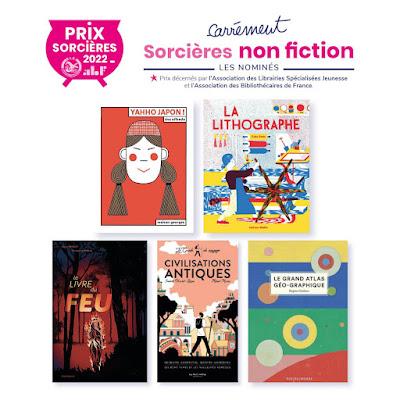 Les sélections des prix Sorcières 2022