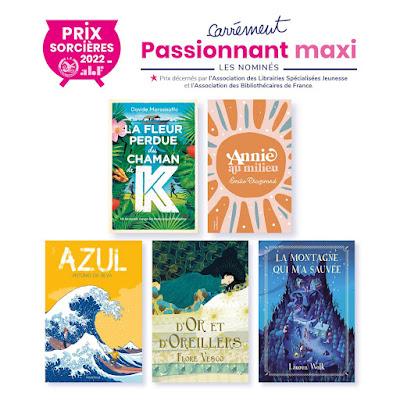 Les sélections des prix Sorcières 2022