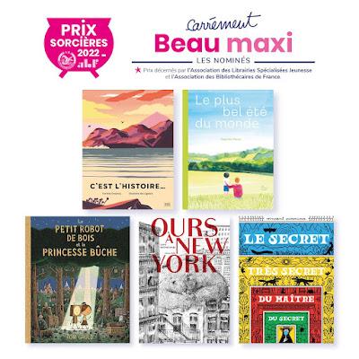 Les sélections des prix Sorcières 2022