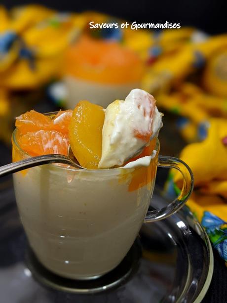 Panna Cotta à la Clémentine.