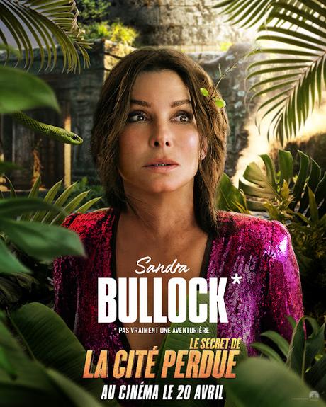 Affiches personnages FR pour Le secret de la cité perdue signé Aaron et Adam Lee