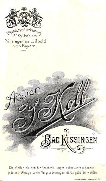 Bad  Kissingen — La dernière photo du couple impérial autrichien en 1898 /  Ihr Majestäten Kaiser u. Kaiserin con Oesterreich in Bad Kissingen