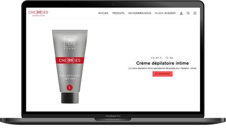 CHERRIES : soins dermo-cosmétiques pour la beauté intime de l’homme