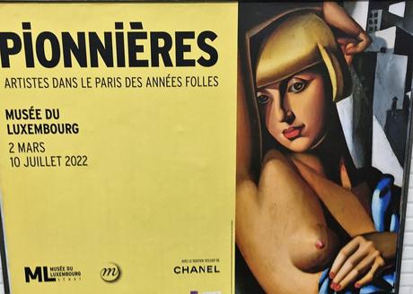 Musée du Luxembourg « Pionnières » artistes dans le Paris des années folles – 2 Mars au 10 Juillet 2022.