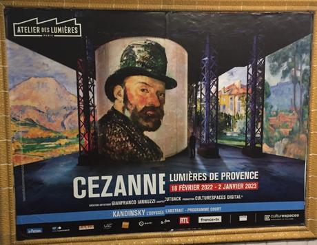 Atelier des Lumières – CEZANNE -« Lumières de Provence » 18 Février 2022 au 2 Janvier 2023.